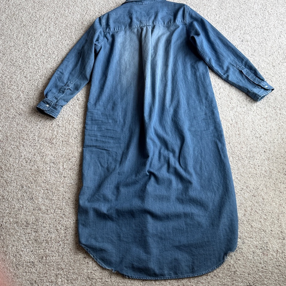 FRANK & EILEEN Rory Famous Denim Shirtdress - Picture 8 of 16